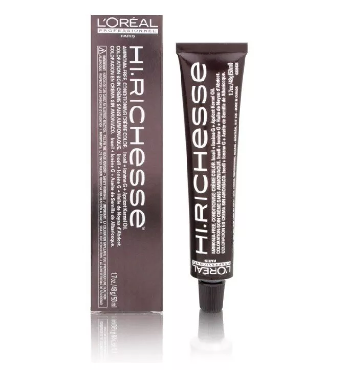 Loreal HI RICHESSE Ammonia Free Conditioning Creme Hair Color ~ 1.7 fl.  oz.!!