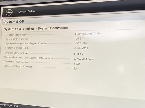 Dell PowerEdge T130 Intel Xeon E3-1220 v5 3GHz 16GB RAM NO HDD NO OS Good - Picture 3 of 7
