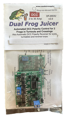 Tam Valley Depot DFJ003U Dual Frog Juicer & Auto-Reverse DCC v2.0 - 2 to 30 amp