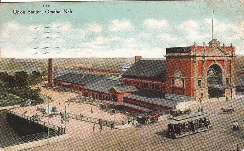Carte postale Union Station Omaha Nebraska