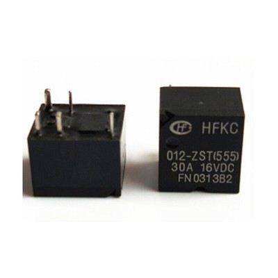 10pcs HFKC-012-ZST automotive relay 16VDC 30A 5 pins #A6-38