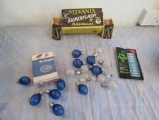 Vtg Flash Bulbs Lot Westinghouse Sylvania Flashbulbs Mixed Props Display