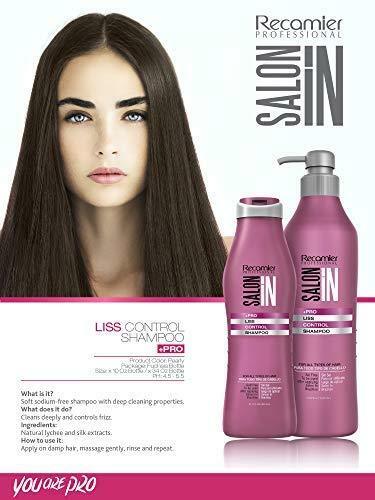 Recamier Professional Salon In +Pro Liss Control Hair Shampoo 33.8oz - Picture 3 of 4