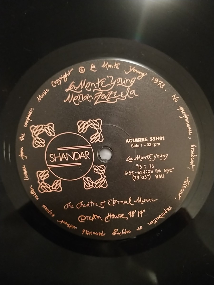 La Monte Young/Marian Zazeela - The Theatre Of Eternal Music