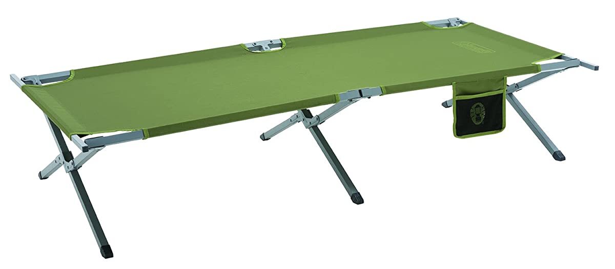Coleman - Coleman Converta Cot グリーン 192x63.5cm Coleman Converta Cot グリーン コールマン コット コールマン