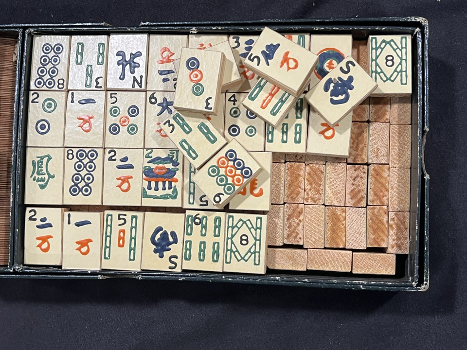 Mah Jongg Sets, American Mahjong Set - 166 White Tiles With All-in-One - View #11