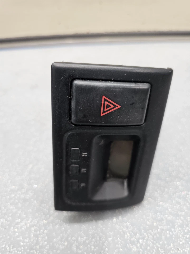 🔥1998-2002 HONDA CR-V LED DIGITAL RELOJ PANTALLA OPCIÓN LUZ TRASERA NEGRO Foto 2 de 4