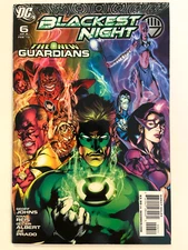 Blackest Night Issue # 6 Green Lantern DC Comics 2010 Comic Book New Gardians