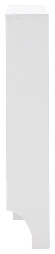 Narrow Shoe Cabinet Storage Foldable Unit 4 Drawer Hallway Bedroom White - Picture 10 of 10