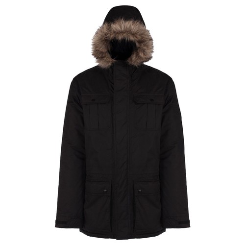 Jacket Padded Regatta Black Saltoro Insulated Waterproof Outdoor Parka Mens TwwxqCzR