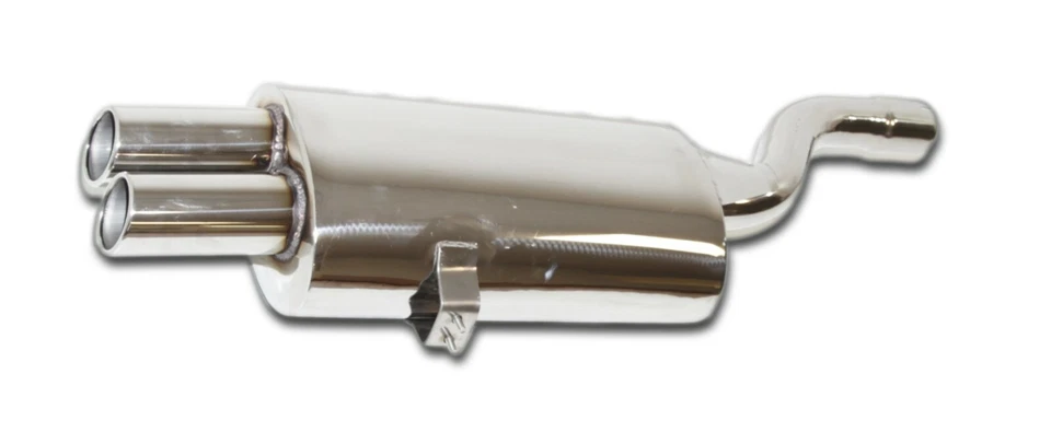 SS Exhaust Muffler Aelx Back System for 99-00 BMW 323i 328Ci 328i - Image 2 of 4