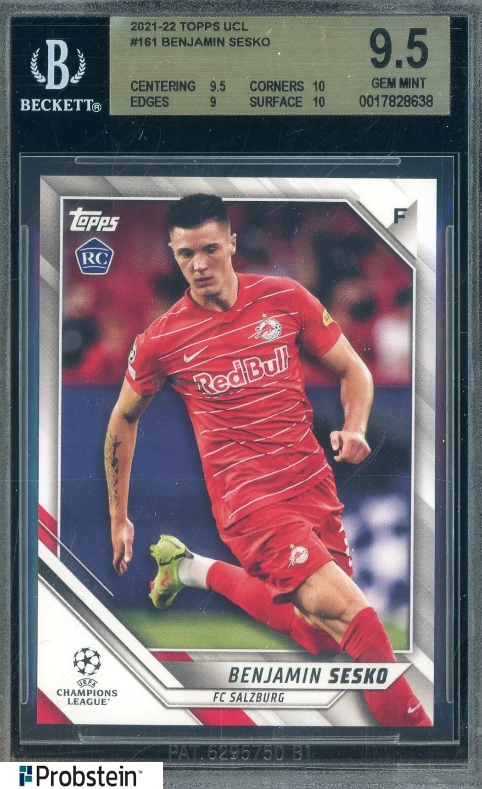 Benjamin Sesko trading card