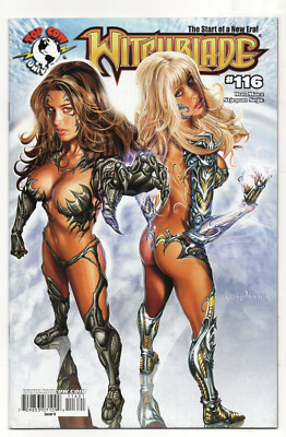 WITCHBLADE 116 - GREG HORN VARIANT COVER (MODERN AGE 2008) - 8.5