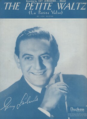 VTG Sheet Music - The Petite Waltz - Joe Heyne - 1950