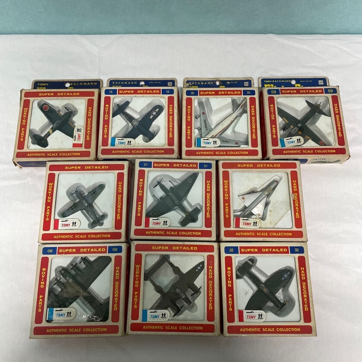 5/ Tomy Bachmann Mini-Planes Mini Plane Fighter Figure Set 5/ Tomy Bachmann Mini-Planes Mini Plane Fighter Figure Set