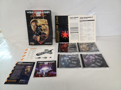 Wing Commander III 3 | PC CD-ROM | Big Box | Electronic Arts 1994 | Complete 