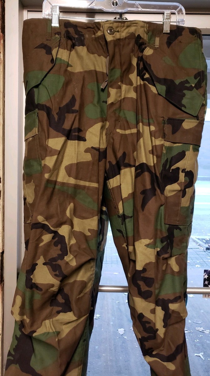 New M65 Woodland Camo Camouflage CW Field Pants Trousers Small