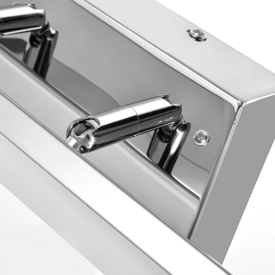 Luminária de vaidade LED moderna 48 polegadas para iluminação de banheiro regulável 46w-C branco frio - Imagem 4 de 4