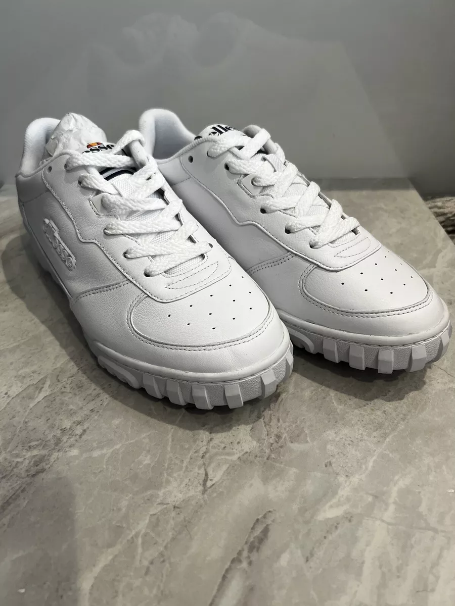 Mens white trainers size 6 clearance