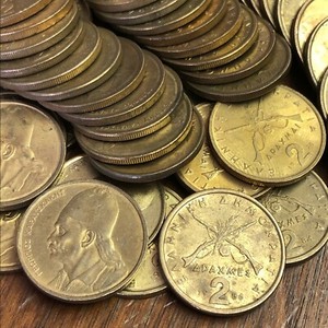 GREECE 2 Drachmai 1976 COMBINED SHIPPING