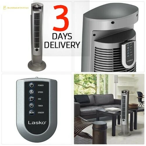 Lasko T42951 Wind Curve Stand Up Tower Fan with Remote Control | eBay