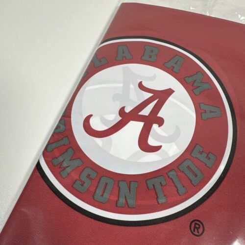 University of Alabama Crimson Tide Plastic Table Cover Bundle x3 Collegiate NEW - Picture 4 of 6