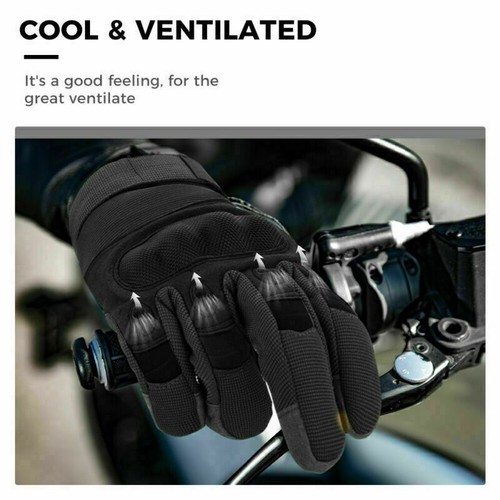 DE Motorradhandschuhe Moto-Cross Roller MX Motorrad Handschuhe Touchscreen 2024 - Bild 9 von 19