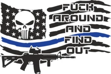 FAFO F.A.F.O Find Out sticker weatherproof bumper vinyl decal