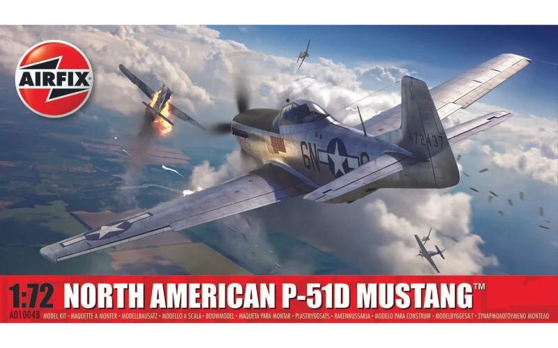 AIRFIX A01004B NORTH AMERICAN P-51D MUSTANG