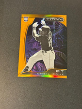 ONEIL CRUZ 2022 Panini Chronicles #3 Titan Rookie Neon Orange Prizm 08/19