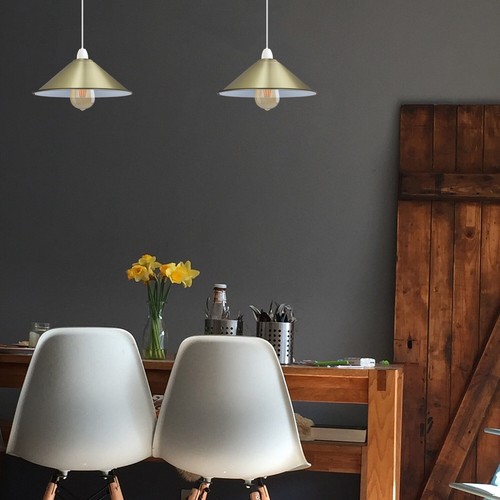 Shades for Lamps Hanging Pendent Light Shades Ceiling Lamp Easy Fit Lampshades - Picture 62 of 79