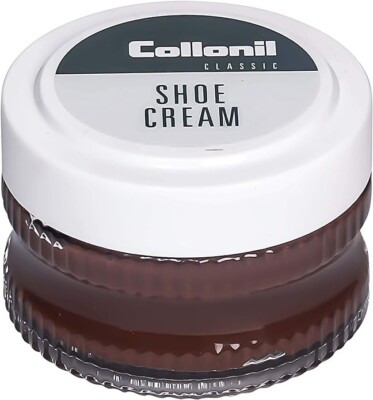 Collonil Leather Cream Polish for Shoes Boots & Leather apparel Color Coca 50ml