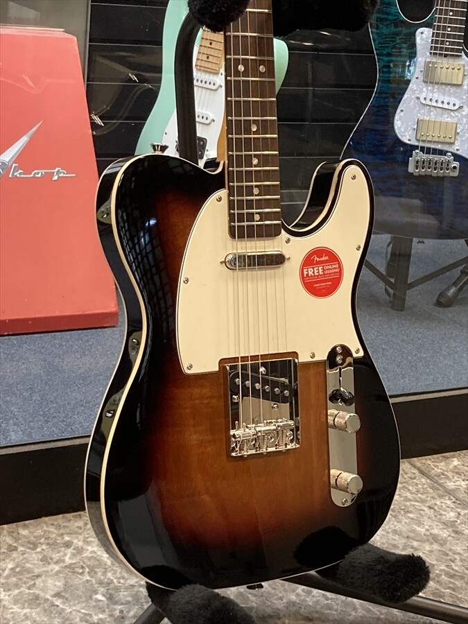Squier by Fender Classic Vibe 60s Custom Telecaster 3-Color Squier by Fender Classic Vibe 60s Custom Telecaster 3-Color
