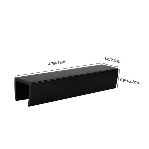 2 Pcs U-shaped Card Slot Baby Gates Groove Parts Replacement Attachment Child - Picture 8 of 12