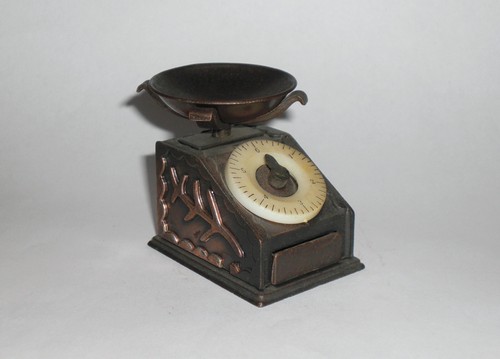 Waage Old-fashioned - Anspitzer Bleistiftspitzer Metall Vintage! TOP!