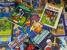 Lot of 10 Paperback Matt Christopher Sports Books Random Mix Baseball Football