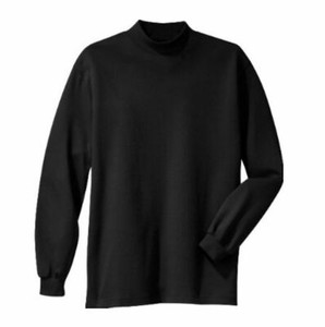 thermal mock turtleneck