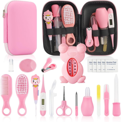 Baby Healthcare and Grooming Kit , 20 in 1 Baby Safety Set Newborn N - Picture 9 of 12