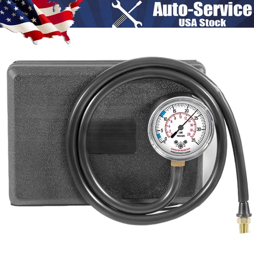 Natural Gas or LP Gas Manifold Pressure Test Kit with Case 0-35" W.C., 1/4" NPT