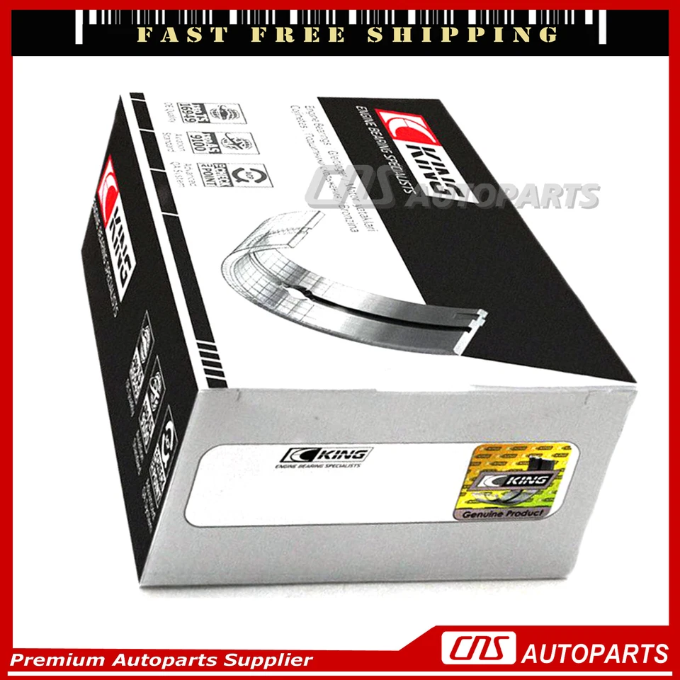 King CR4139AM Rod Bearings Fit 76-95 Honda Civic Del Sol 1.5 1.8L D15B1,B2,B7,B6 - Image 2 of 3