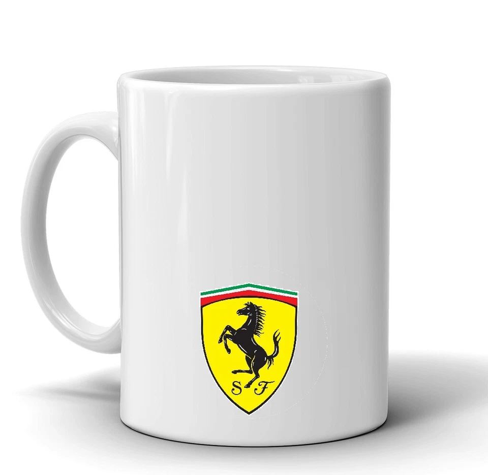 PEGATINA COCHE FERRARI PEGATINA COCHE SCUDERIA STICKER REDONDO MÓVIL TRANSPARENTE NUEVO - Imagen 4 de 4