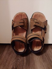 Dockers Newpage Sandals Memory Foam Briar Brown Fusion Footbed Men's 7M