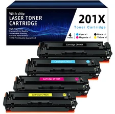 CF400X Toner for HP 201X 201A Color Laserjet Pro MFP M277dw M277c6 M252n M252dw