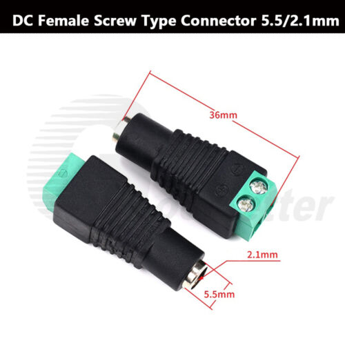 DC Steckverbinder Einbaubuchse Hohlbuchse Hohlstecker Adapter Netzteil Kupplung - Bild 14 von 35