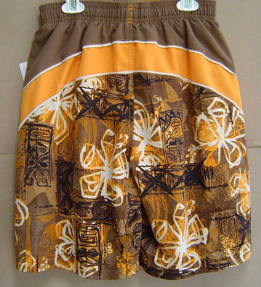 NUEVO CON ETIQUETAS $32 Niños L SPEEDO Marrón Bañador Voleibol Agua Pantalones Cortos 14 16 ENVÍO GRATUITO Foto 2 de 2