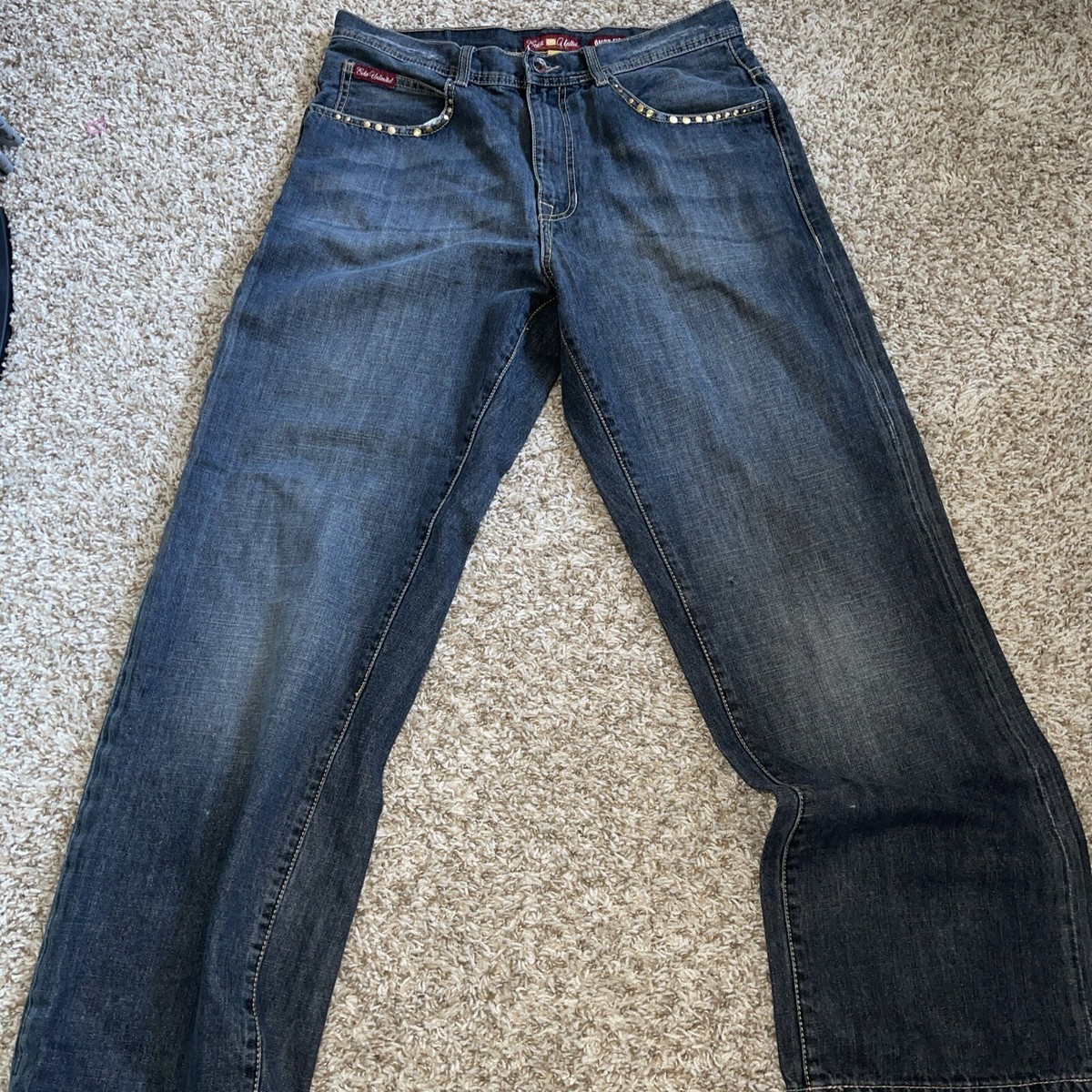 Vintage 1972 Ecko Unltd Baggy-Fit , RN93536 Jeans . Size 34 Vintage 1972 Ecko Unltd Baggy-Fit , RN93536 Jeans . Size 34