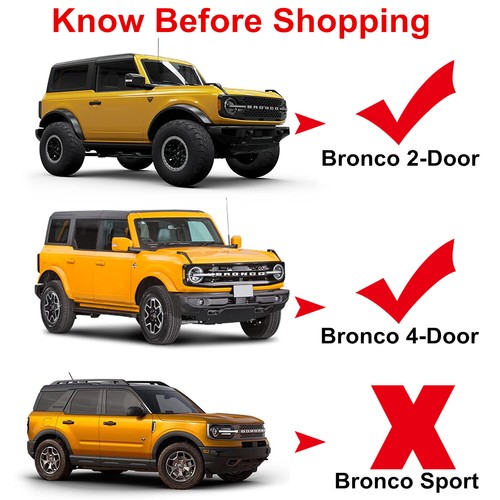 Front Door Handle Storage Box for Ford Bronco 2021-2024 Interior Organizer 2-PCS - Bild 2 von 11