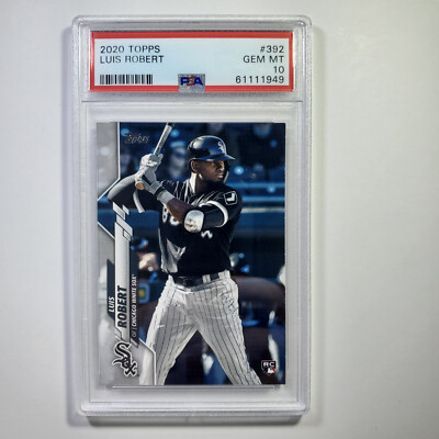 Luis Robert - 2020 Topps - #392 - PSA 10 GEM MINT
