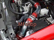 Red For 1996-2004 Chevy S10 4.3l V6 Pickup Cold Air Intake System Kit + Filter
