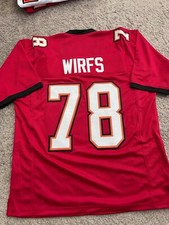 Buccaneers Tristan Wirfs custom unsigned jersey